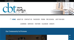 Desktop Screenshot of bethtefillah.org