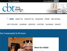 Tablet Screenshot of bethtefillah.org